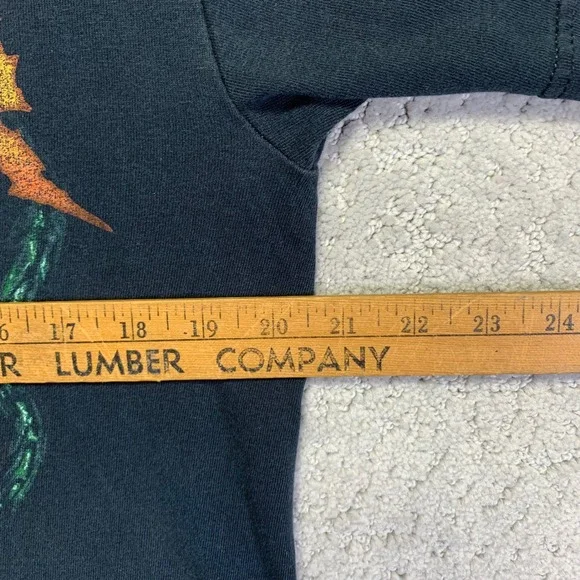 The Black Dahlia Murder T Shirt Size Medium Black Faded Band Graphic Grunge Y2k - Picture 9 of 11